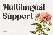 Norgia - Retro Serif Font, a Serif Font by Masyafi Studio (Thumbnail 6 of 8)