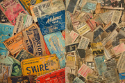Retro Movie Tickets Digital Papers, a Background Graphic by BonaDesigns (Thumbnail 3 of 5)