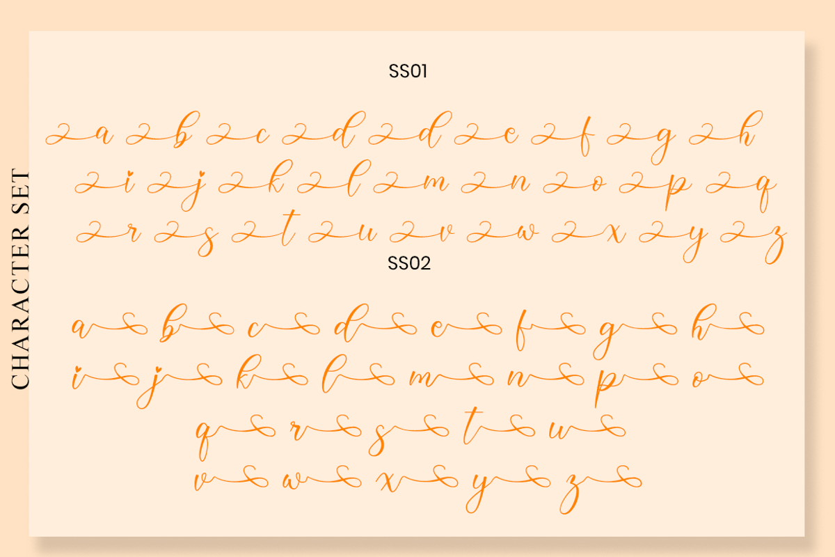 Rimela Script Calligraphy, a Script Font by MC Creative (Photo 7 of 8)
