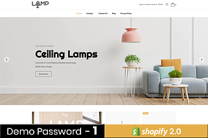 Lamp Home Decor Shopify Theme OS 2.0