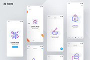 Staying At Home | 32 Icons Set, a Solid Icon by Marina Silence (Thumbnail 14 of 18)