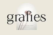 Grafies | Classy Ligature Serif, a Serif Font by BrandSemut (Thumbnail 1 of 10)