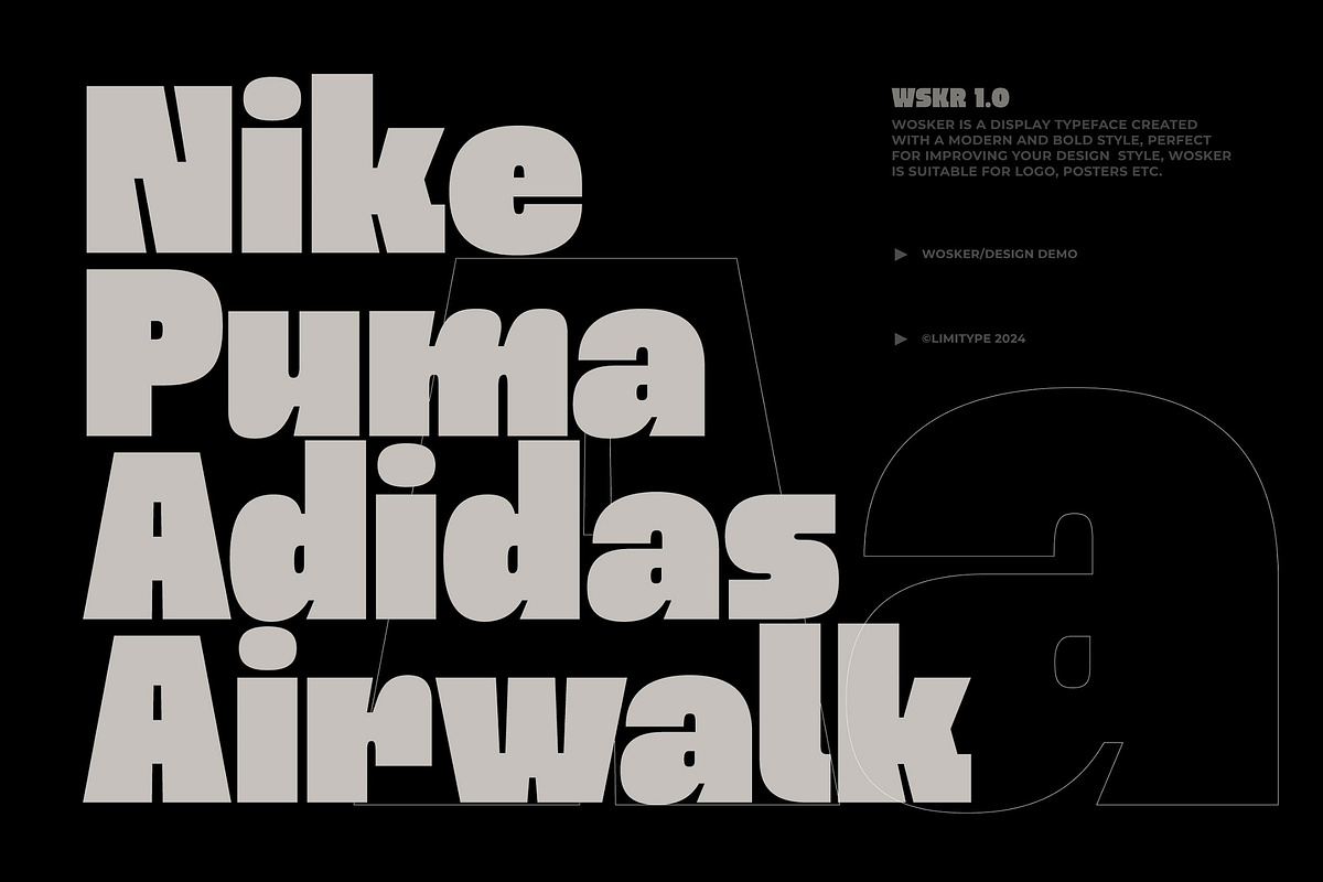 Wosker - Bold Font, a Sans Serif Font by limitype (Photo 7 of 10)