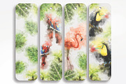 Memories of Tropical Forrest, an Illustration by PaperAndCrayons (Thumbnail 5 of 5)