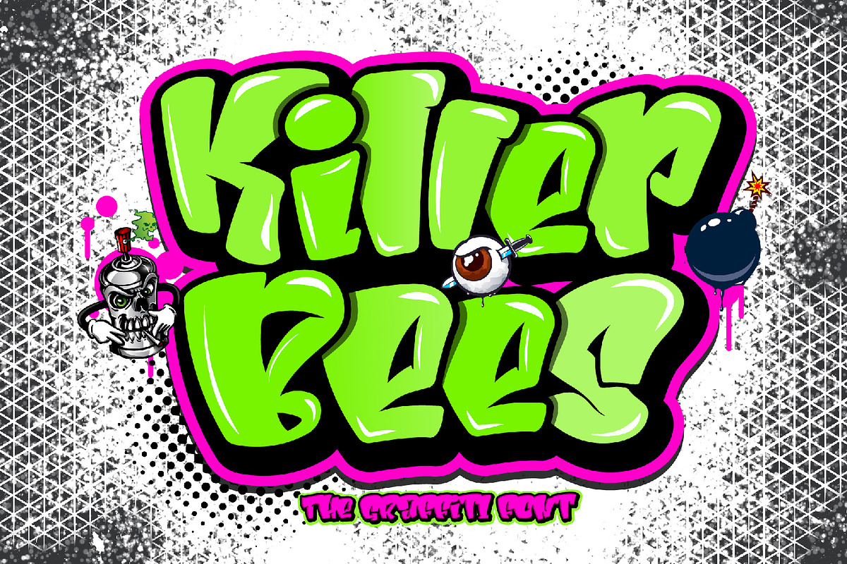 Killer Bees, a Blackletter Font by BBtypeStudios (Photo 1 of 6)