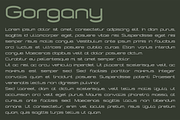 Gorgany font family, a Sans Serif Font by vlad.berla (Thumbnail 7 of 8)