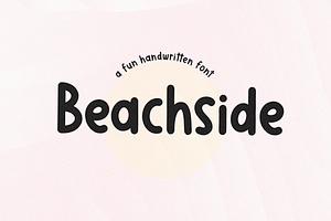 Beachside Cute Handwritten Font