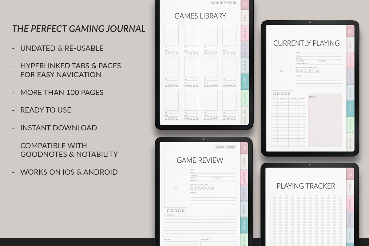 Digital Gaming Journal +500 Stickers preview 2