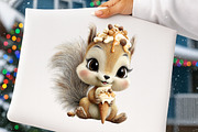 Whimsical Animals Ice Cream Clipart, an Illustration by Digital Artistic99 (Thumbnail 5 of 11)