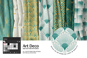 100 Art Deco Patterns