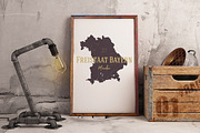 16 German states Maps, an Illustration by MaximGertsen (Thumbnail 6 of 6)