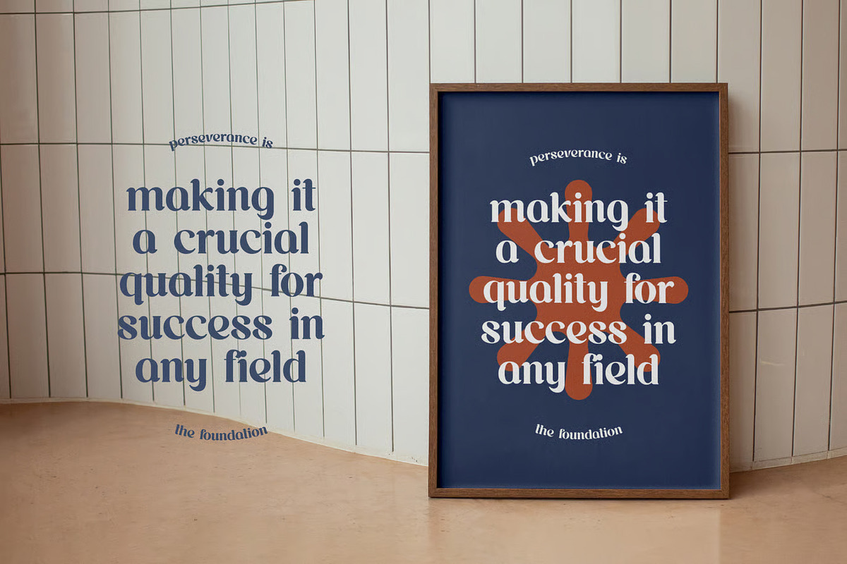 Ihtifal – Elegant Display Serif, a Serif Font by Brand Earth (Photo 5 of 7)