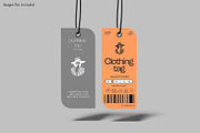 Clothing Tag Mockup, an Advertising Mockup by Bangdastudio (Thumbnail 2 of 11)