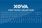 XOVA Layered Font Family, a Sans Serif Font by CRR | NTN (Thumbnail 8 of 9)