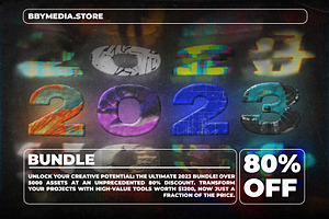 2023 Bundle 80% OFF 5K Assets