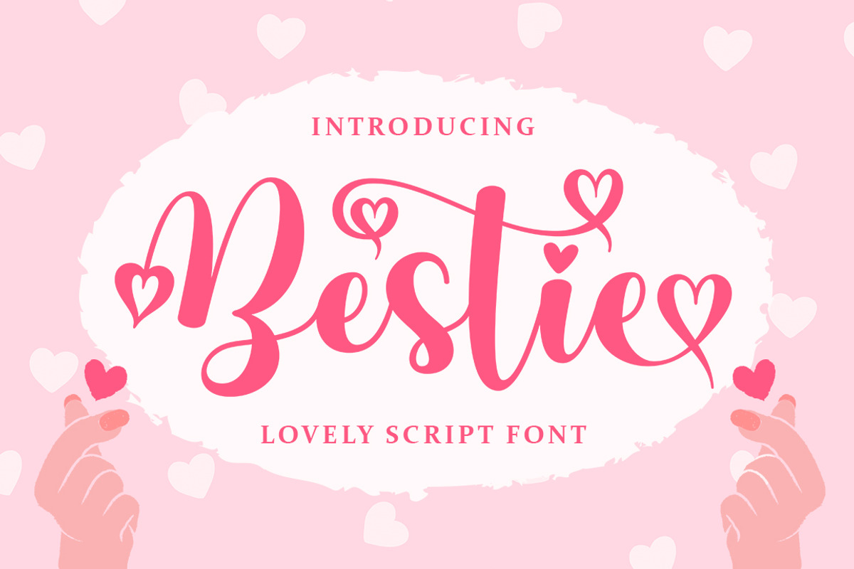 Bestie, a Script Font by Rotterlab Studio (Photo 1 of 8)