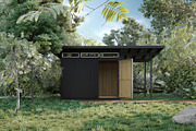 Modern Shed Plans - 8X12 10X12, 8X20, an Object Graphic by elevatedspaces (Thumbnail 3 of 6)