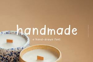 Handmade | A hand-drawn font