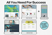 Marketing Agency Website Template, a Squarespace Template by Anastasiia VNSK (Thumbnail 9 of 11)