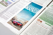 Newspaper Advertise Mockup v3, a Print Template by 2dsight (Thumbnail 7 of 10)