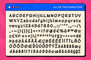 Impana Rounded 3D, a Sans Serif Font by Craft Supply Co. (Thumbnail 8 of 8)