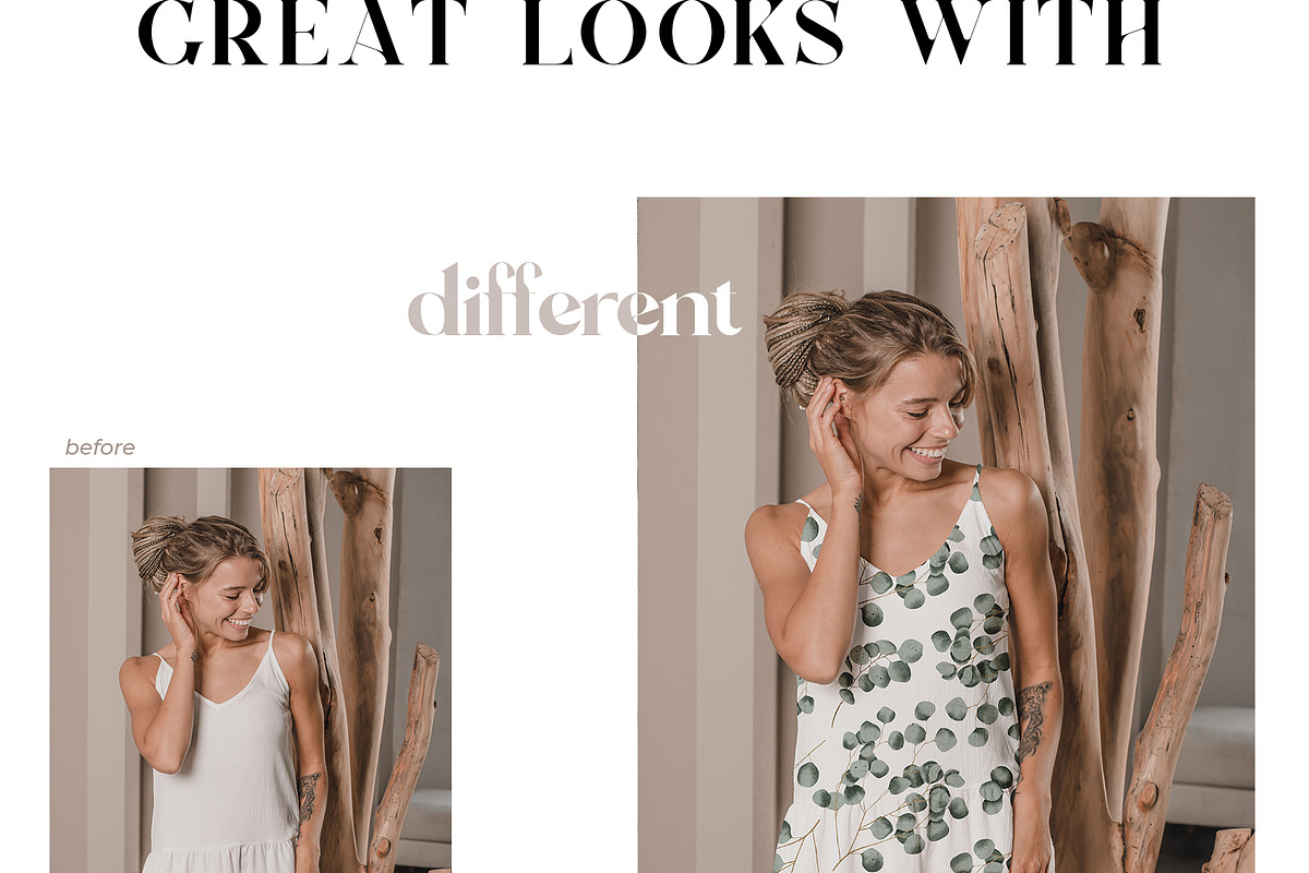Women Long Dress Mockup Bundle, a Shirt Mockup by Neutral Mockups (Photo 4 of 8)