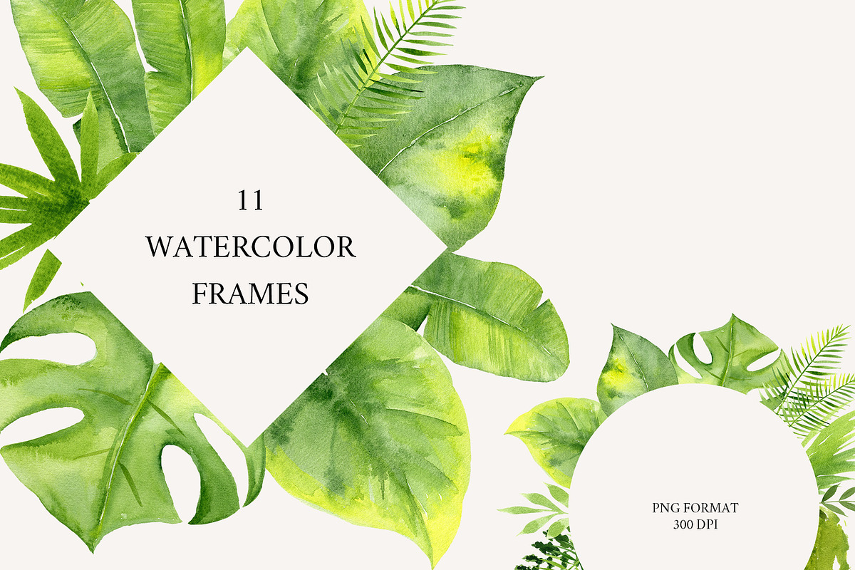Tropical Elegance. Watercolors, a Decorative Illustration by Liliia Polos Illustration (Photo 5 of 12)
