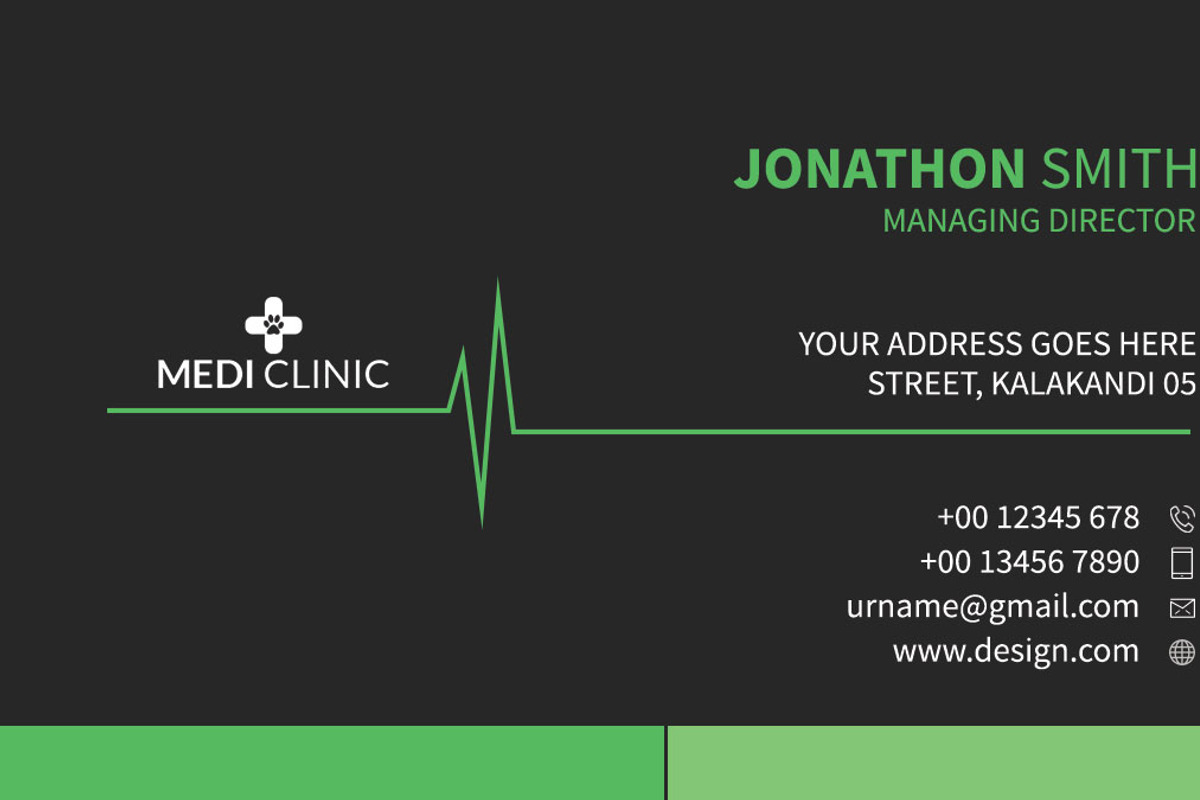 Medical Business Card, a Business Card Template by DesignGhar (Photo 3 of 6)