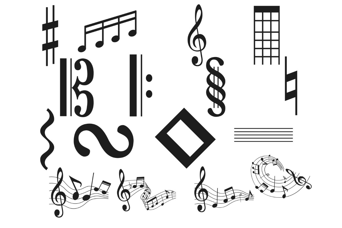 Music Clef Notes Set 1 Procreate, a Brush Add-On by Disasterology Ink (Photo 10 of 10)