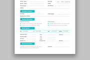 Medical Patient Form Template, a Stationery Template by MightyDesign (Thumbnail 3 of 8)