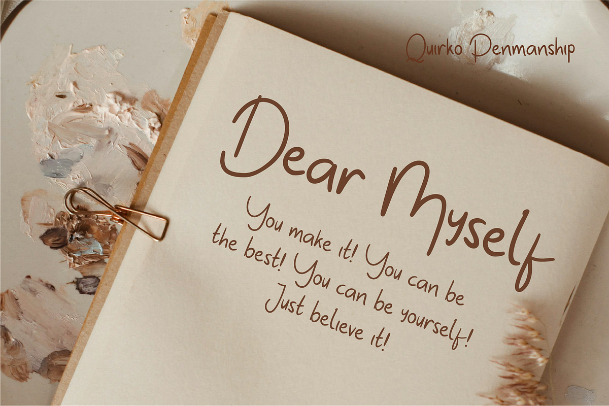 Quirko Penmanship - Handwritten Font, a Handwritten Font by Indotype Foundry (Photo 8 of 10)