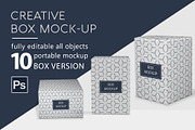 Box Mockup, a Packaging Mockup by illycreative (Thumbnail 1 of 11)