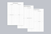 Budget Planner Pages Set V-01, a Stationery Template by shahsoft (Thumbnail 2 of 3)