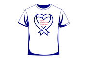 Cancer Awareness T Shirt Design Set, a Healthcare Illustration by balal (Thumbnail 18 of 30)