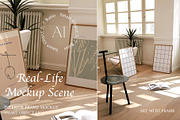 Aesthetic Real-Life Mockup Scene 2, a Product Mockup by ArtwithFrame (Thumbnail 17 of 23)