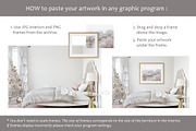 ROMANTIC CHRISTMAS Wall&Frame Mockup, a Poster Template by MyHomeMockups (Thumbnail 11 of 11)