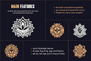 Yoga Symbols Vector Art Set, a Healthcare Illustration by Creative Stall (Thumbnail 2 of 10)