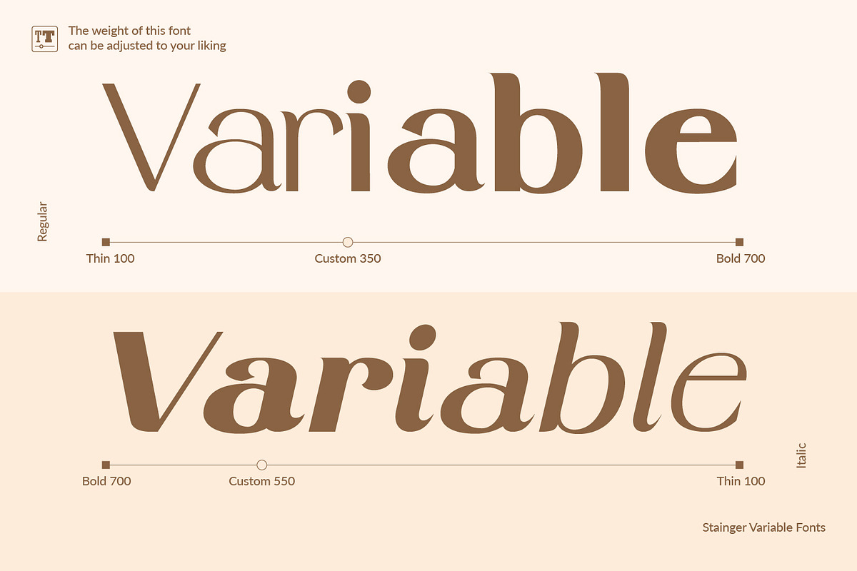 Stainger, a Sans Serif Font by din-studio.com (Photo 11 of 11)