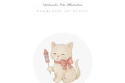 4th of July Baby Clipart Set, an Illustration by Pati Paints (Thumbnail 3 of 8)