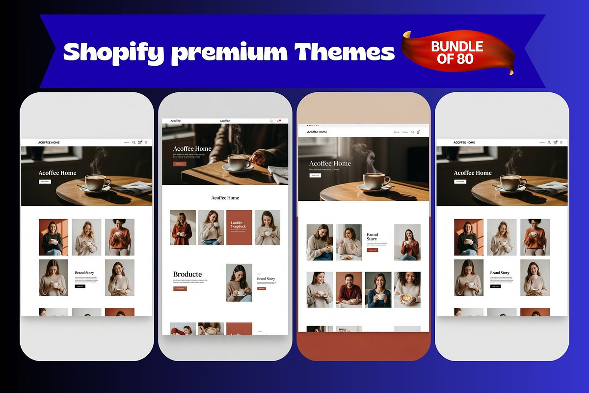 Shopify Premium 80 Themes, a Shopify Template by Crox Studio | Digital (Photo 46 of 59)