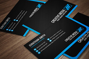 Corporate Business Card CM063, a Business Card Template by annozio (Thumbnail 1 of 4)