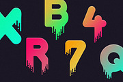 Drip - Liquid Font, a Font by Tugcu Design Co. (Thumbnail 3 of 7)