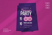 Pajamas Party - Flyer, a Poster Template by Izdihaar_Studio (Thumbnail 3 of 3)