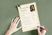 CV Resume Pack - Boho Flowers Theme, a Resume Template by Neermana (Thumbnail 3 of 5)