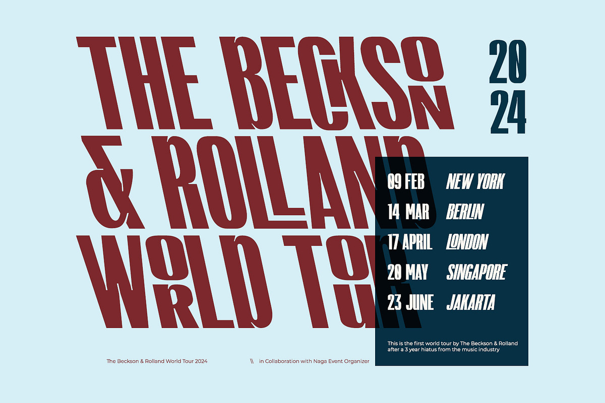 MN Raghford - Condensed Sans Serif, a Sans Serif Font by Mantra Naga (Photo 7 of 17)