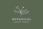 Minimalist Nature Leaf Logo Set, a Branding & Logo Template by Dyn Studio (Thumbnail 4 of 6)