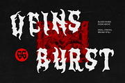 CS Whistle – Black Metal Font, a Blackletter Font by Craft Supply Co. (Thumbnail 2 of 8)