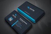 Business Card, a Business Card Template by Genereux Art (Thumbnail 1 of 4)