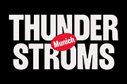 Munich - Condensed Font, a Sans Serif Font by Viswell (Thumbnail 3 of 9)
