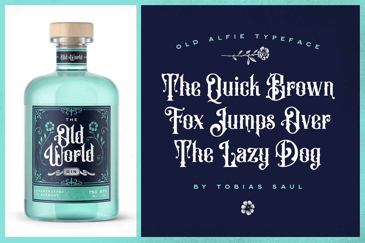 Old Alfie Font Duo, a Font by Heritage Type Co. (Photo 3 of 8)